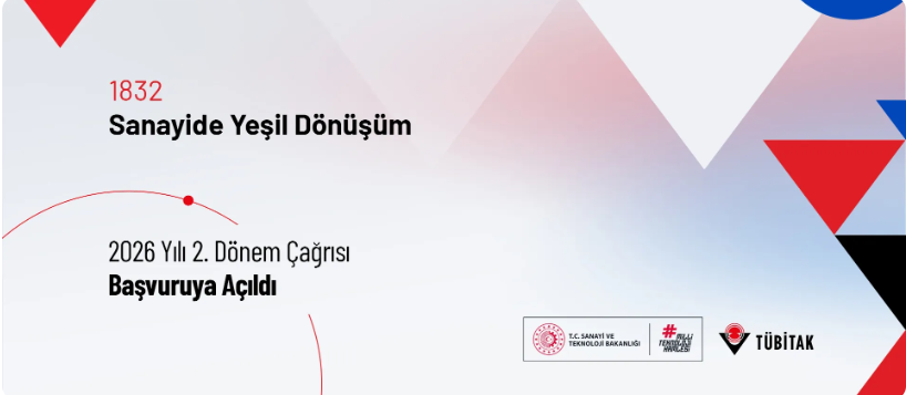 1832 Sanayide Yeşil Dönüşüm 2026-2 Çağrısı